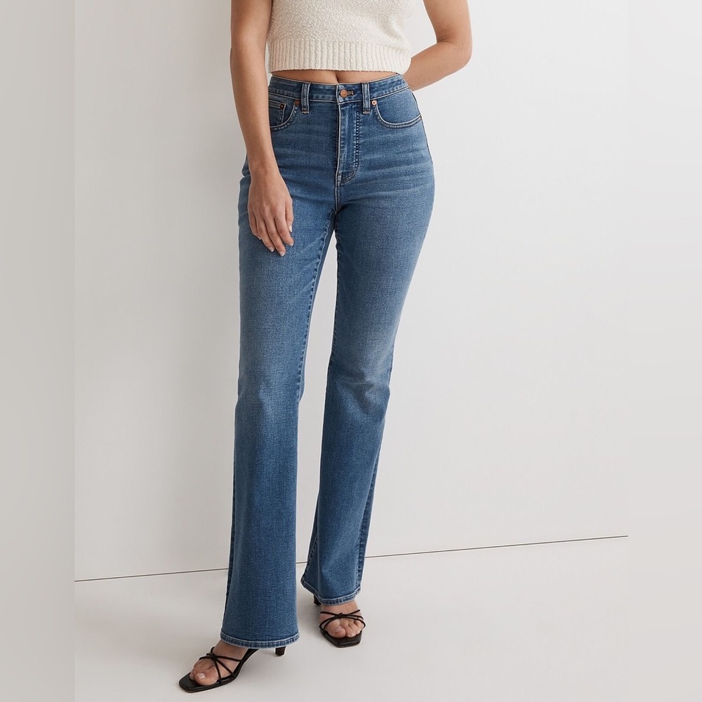 Curvy Skinny Flare Jeans